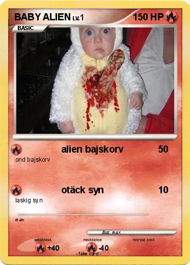 Pokemon BABY ALIEN