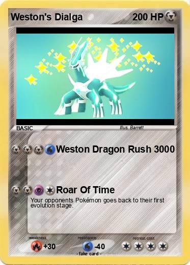 Pokemon Weston's Dialga