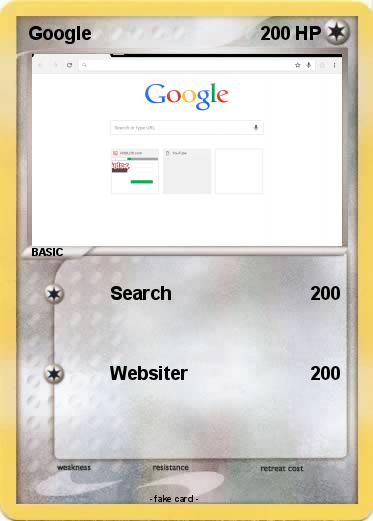 Pokemon Google