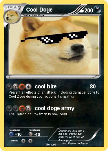 Pokemon Cool Doge