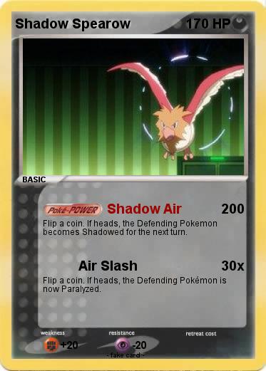 Pokemon Shadow Spearow