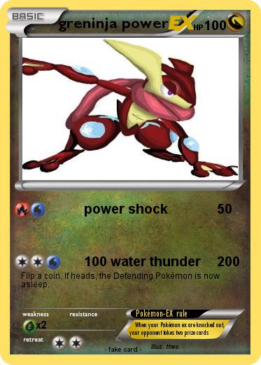 Pokemon greninja power