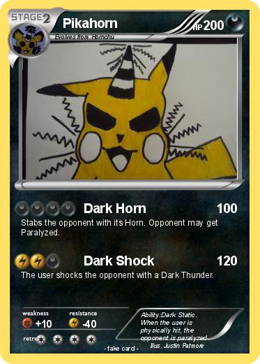 Pokemon Pikahorn