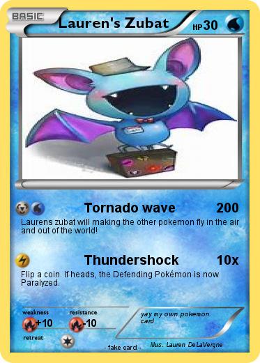Pokemon Lauren's Zubat
