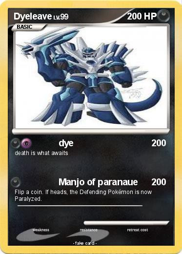 Pokemon Dyeleave
