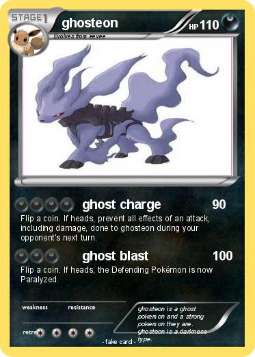 Pokemon ghosteon