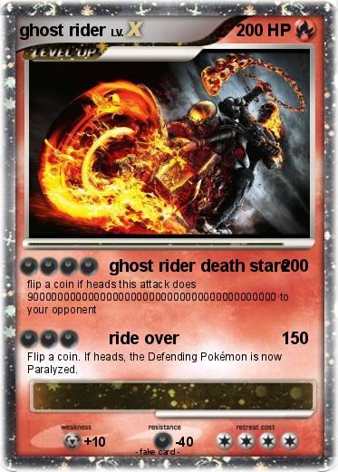 Pokemon ghost rider