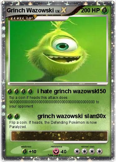 Pokemon Grinch Wazowski