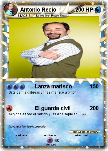 Pokemon Antonio Recio