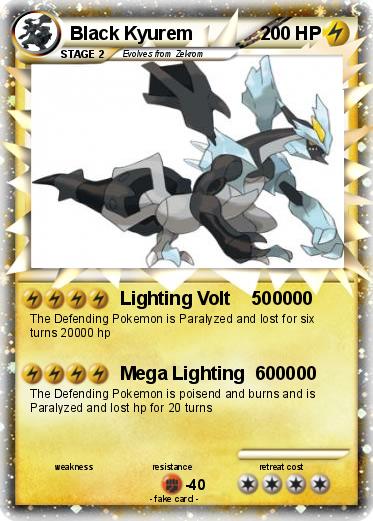 Pokemon Black Kyurem