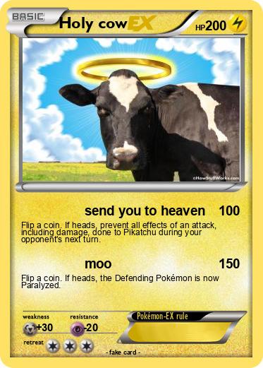 Pokemon Holy cow