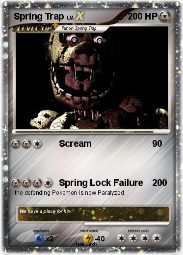 Pokemon Spring Trap