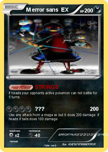 Pokemon M error sans  EX