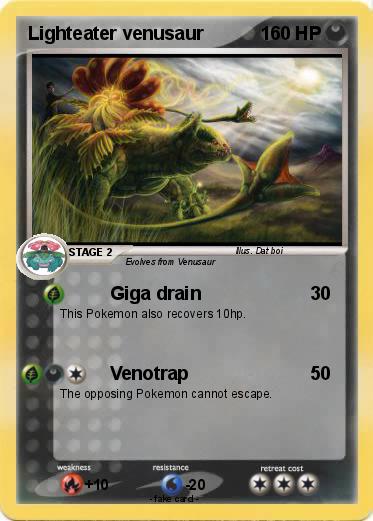 Pokemon Lighteater venusaur