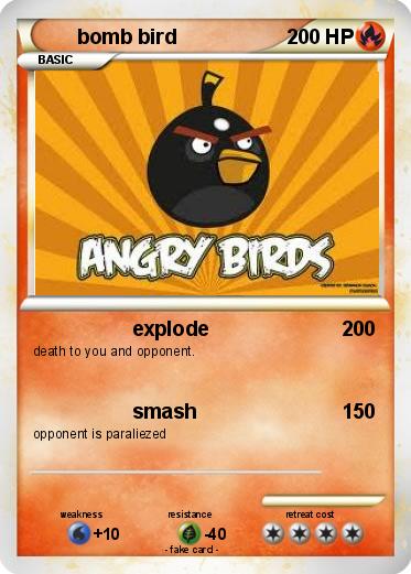 Pokemon bomb bird