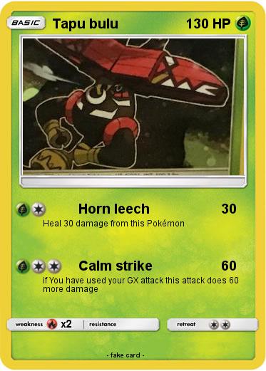 Pokemon Tapu bulu