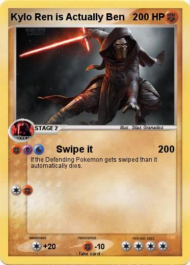 Pokemon Kylo Ren is Actually Ben