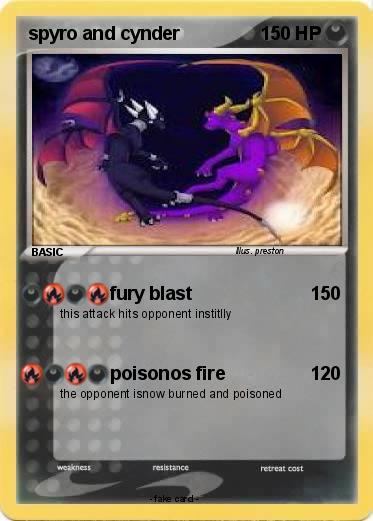 Pokemon spyro and cynder