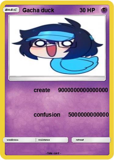 Pokemon Gacha duck