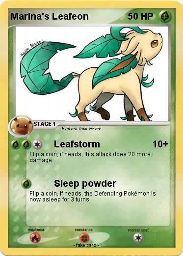 Pokemon Marina's Leafeon