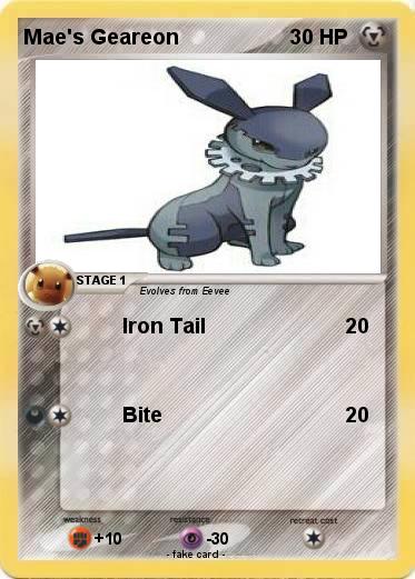 Pokemon Mae's Geareon
