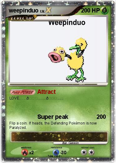 Pokemon weepinduo
