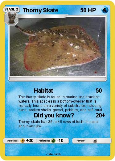 Pokemon Thorny Skate