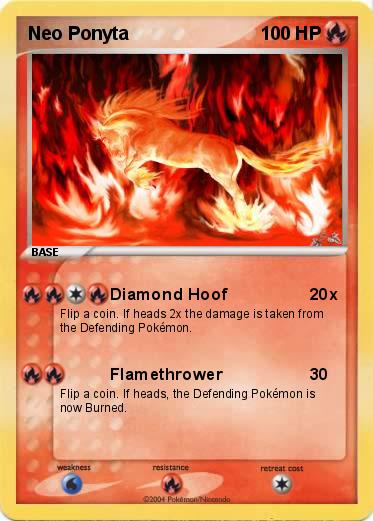 Pokemon Neo Ponyta