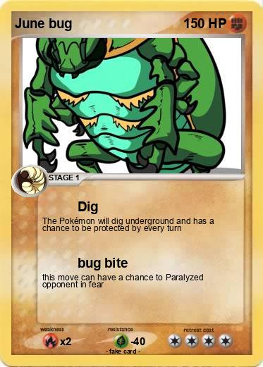 Pokemon June bug