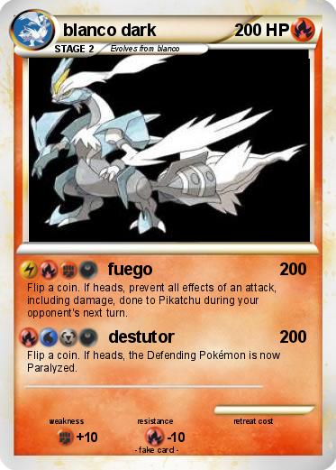 Pokemon blanco dark