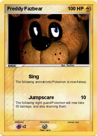 Pokemon Freddy Fazbear