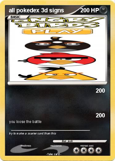 Pokemon all pokedex 3d signs