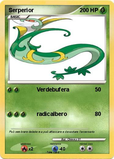 Pokemon Serperior