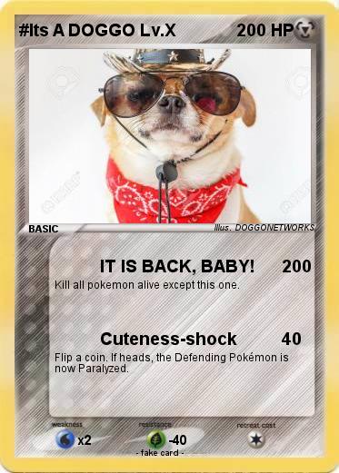 Pokemon #Its A DOGGO Lv.X