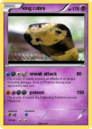 Pokemon king cobra