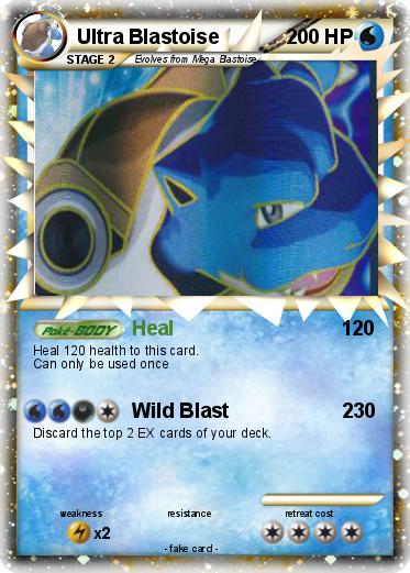 Pokemon Ultra Blastoise