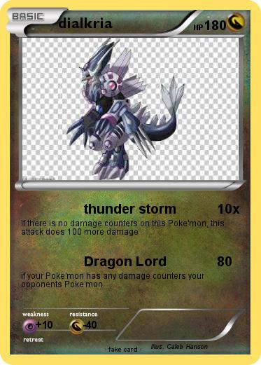 Pokemon dialkria