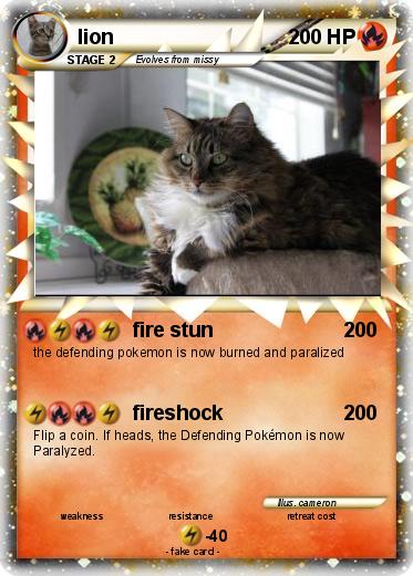 Pokemon lion