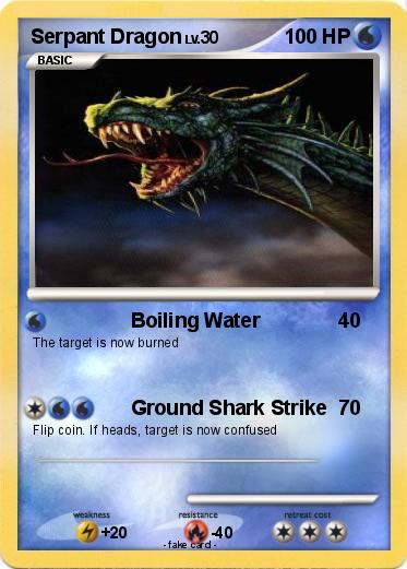 Pokemon Serpant Dragon