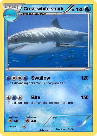 Pokemon Great white shark