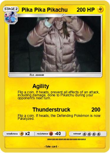 Pokemon Pika Pika Pikachu