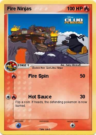 Pokemon Fire Ninjas