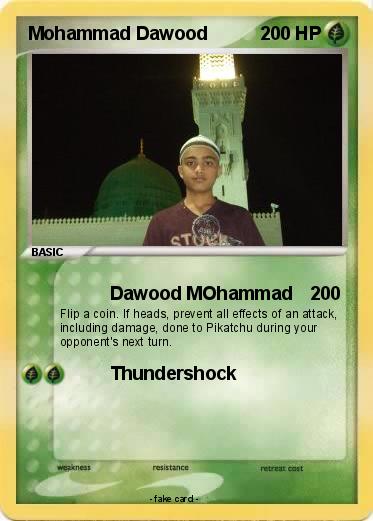 Pokemon Mohammad Dawood