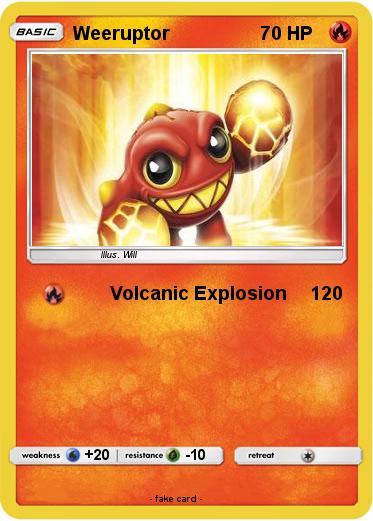 Pokemon Weeruptor
