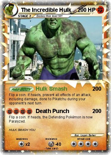 Pokemon The Incredible Hulk