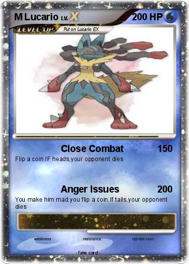 Pokemon M Lucario