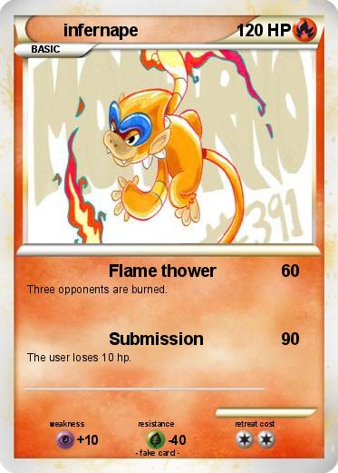 Pokemon infernape