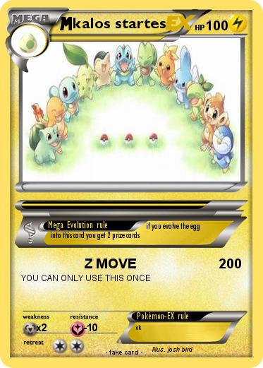 Pokemon kalos startes