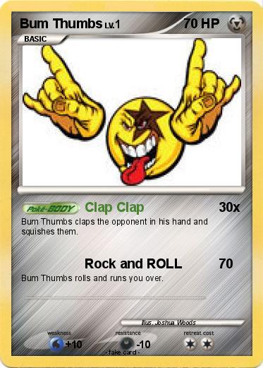 Pokemon Bum Thumbs