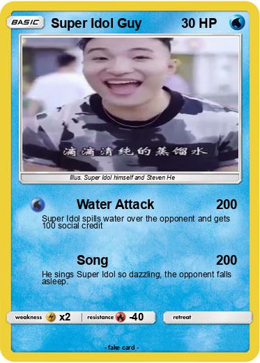Pokemon Super Idol Guy